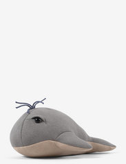 Filibabba - Teddy 30 cm - Willie the whale Grey - stuffed animals - cloudy - 0