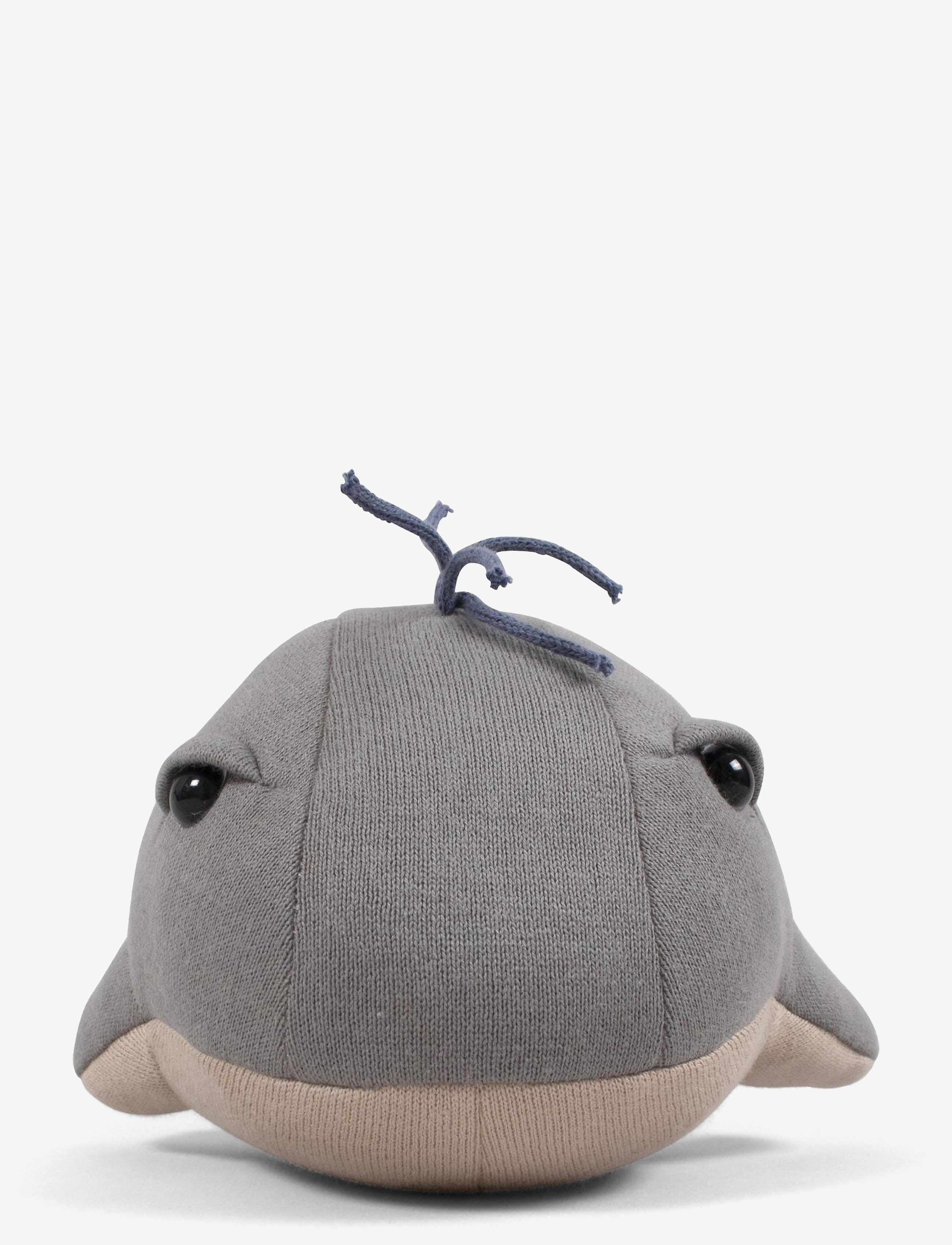 Filibabba - Bamse 30 cm - Willie the whale Grey - pyntepuder - cloudy - 2
