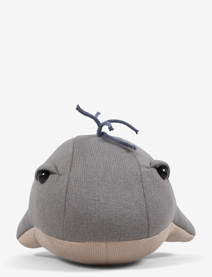 Filibabba - Bamse 30 cm - Willie the whale Grey - pehmed loomad - cloudy - 2