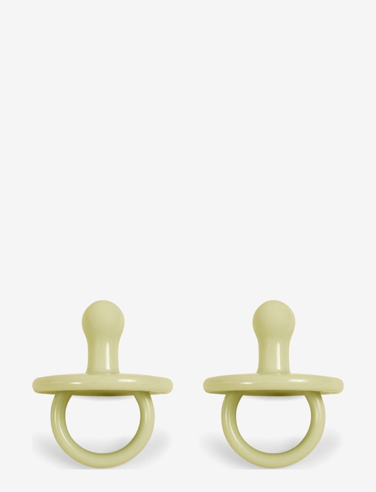 Filibabba - Silicone pacifier 2-pack - Pistachio - pistacie - 0