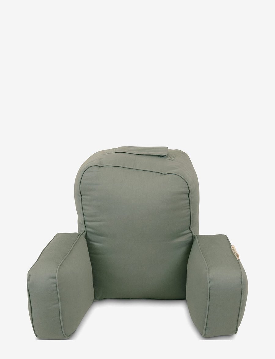 Filibabba - Gry pram pillow - Moss green - moss green - 0