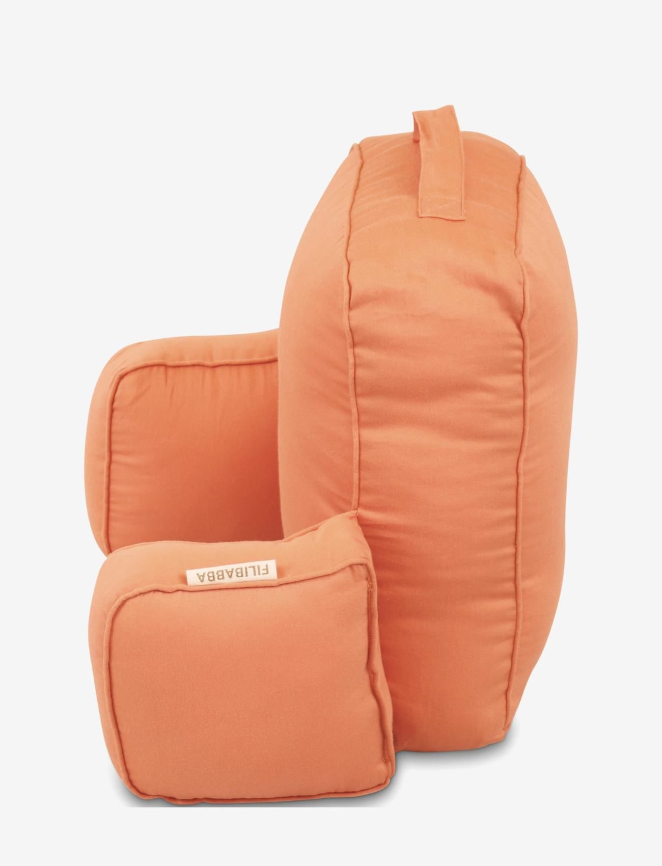 Filibabba - Gry pram pillow - Melon - barnvagnskuddar - melon - 1