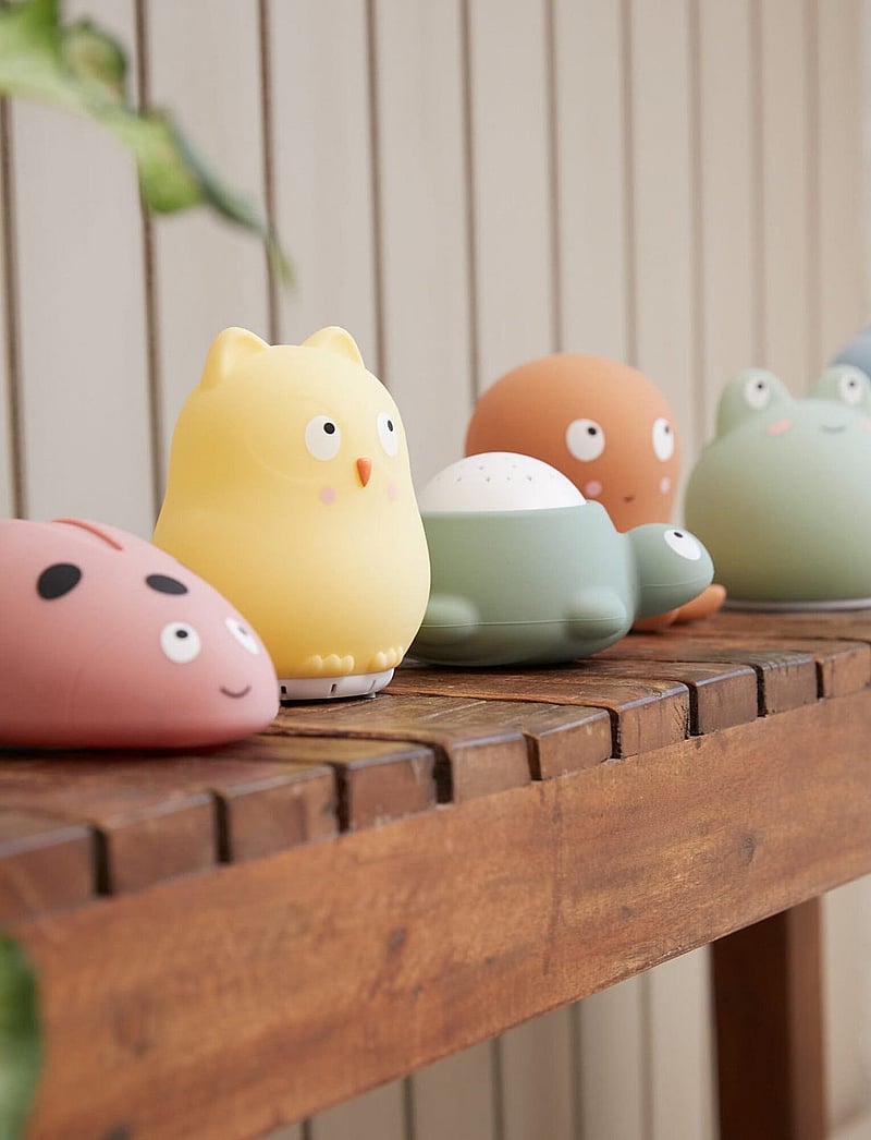 Filibabba - LED skildpadde natlampe - nachtlampen - green - 5