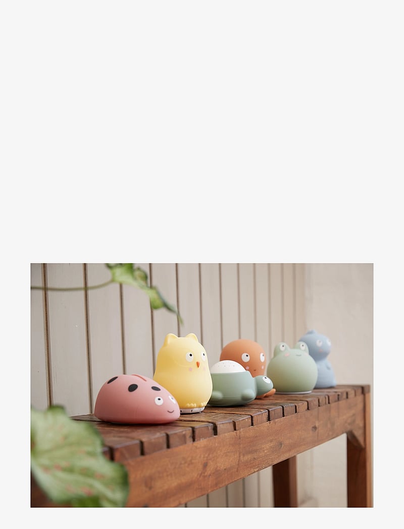 Filibabba - LED skildpadde natlampe - nachtlampen - green - 1