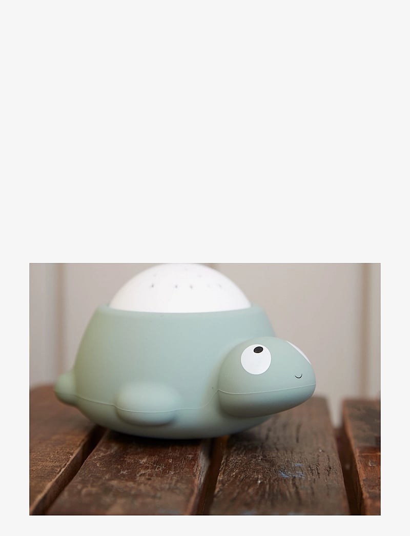 Filibabba - LED skildpadde natlampe - nachtlampen - green - 3