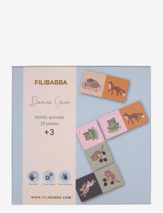 Domino game - Nordic animals, Filibabba