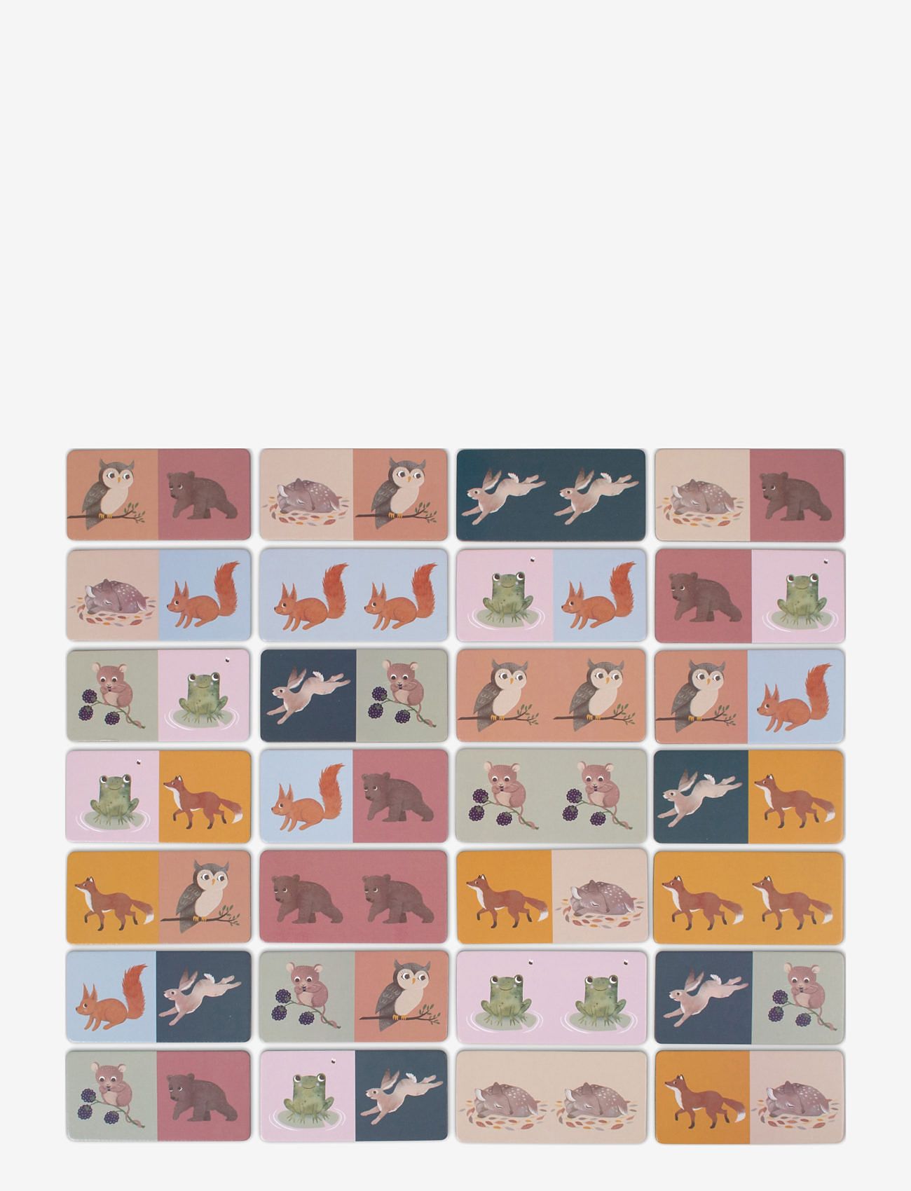 Filibabba - Domino spil - Nordiske dyr - multi coloured - 4
