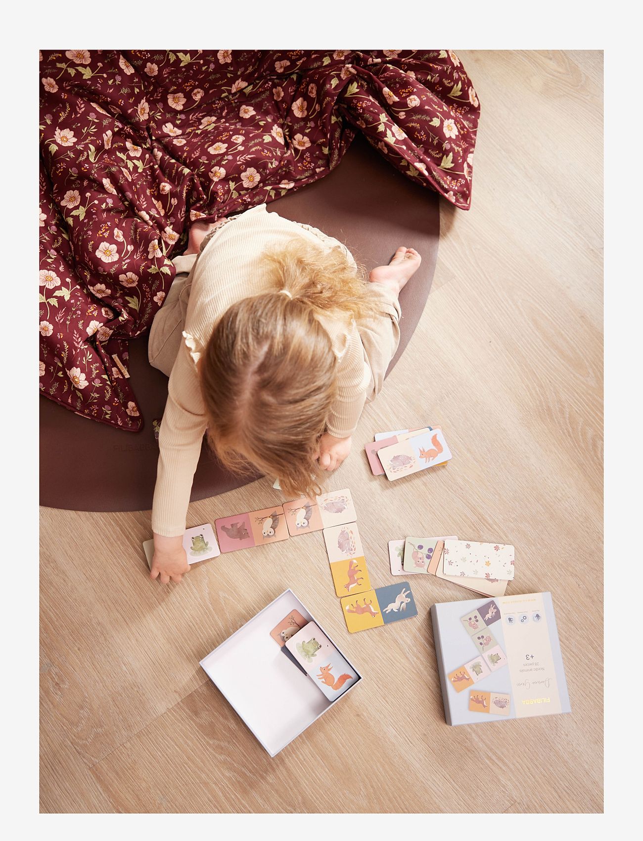 Filibabba - Domino spil - Nordiske dyr - multi coloured - 5