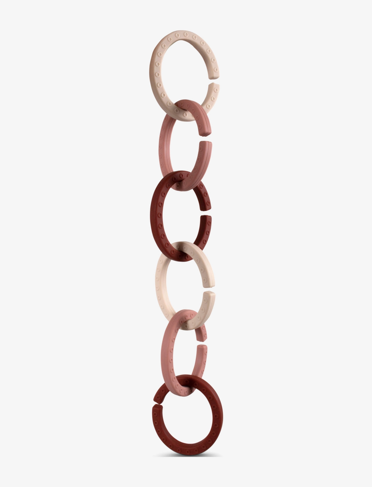 Filibabba Silikone ophængsringe - Rose - 4 for 3 - ROSE / multi