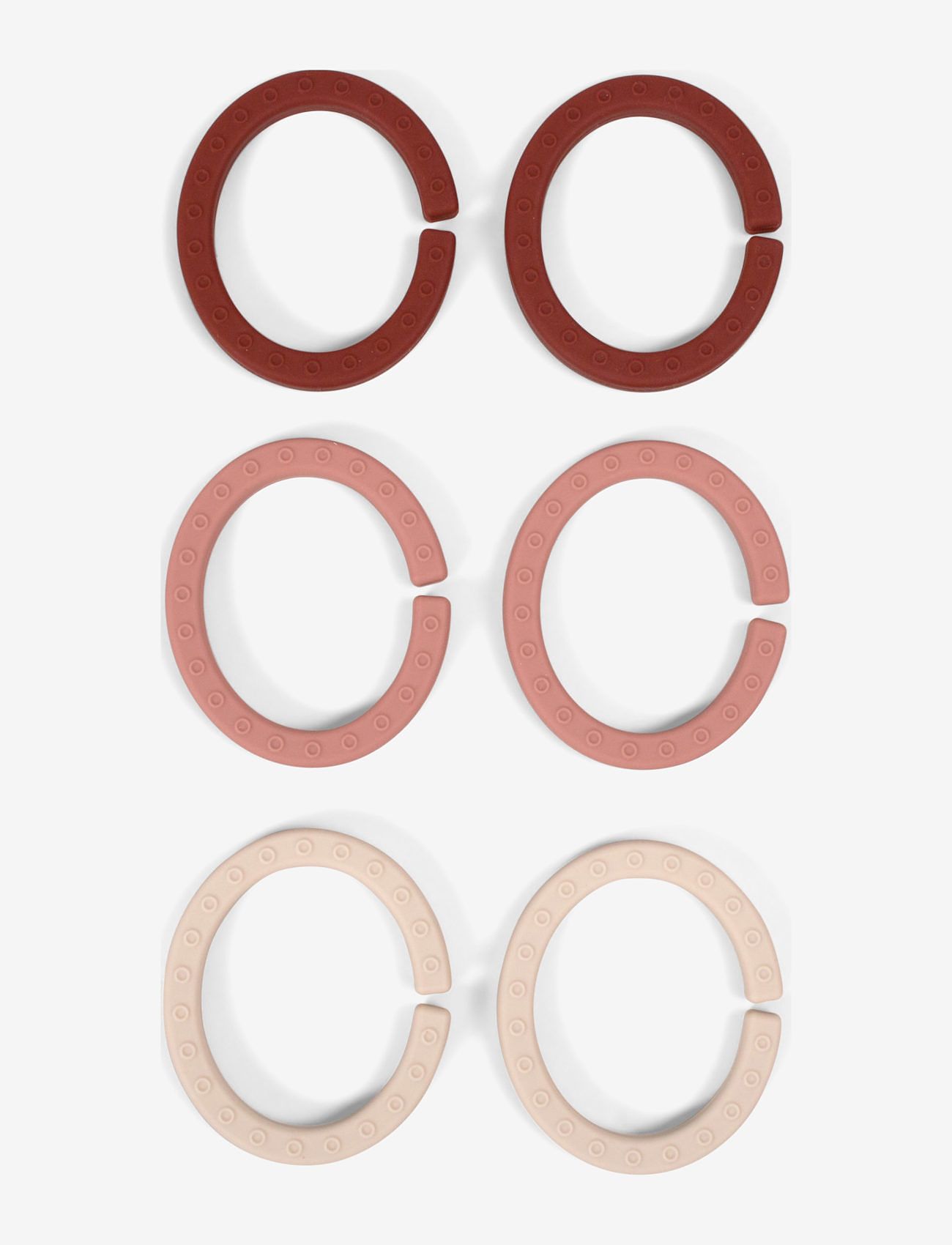 Filibabba - Silicone baby hoops - Rose - lowest prices - rose - 1