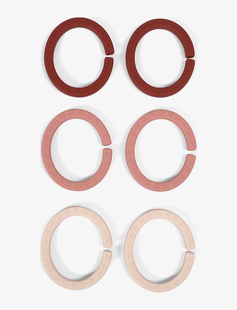 Filibabba - Silikone ophængsringe - Rose - haken und aufhänger - rose - 1