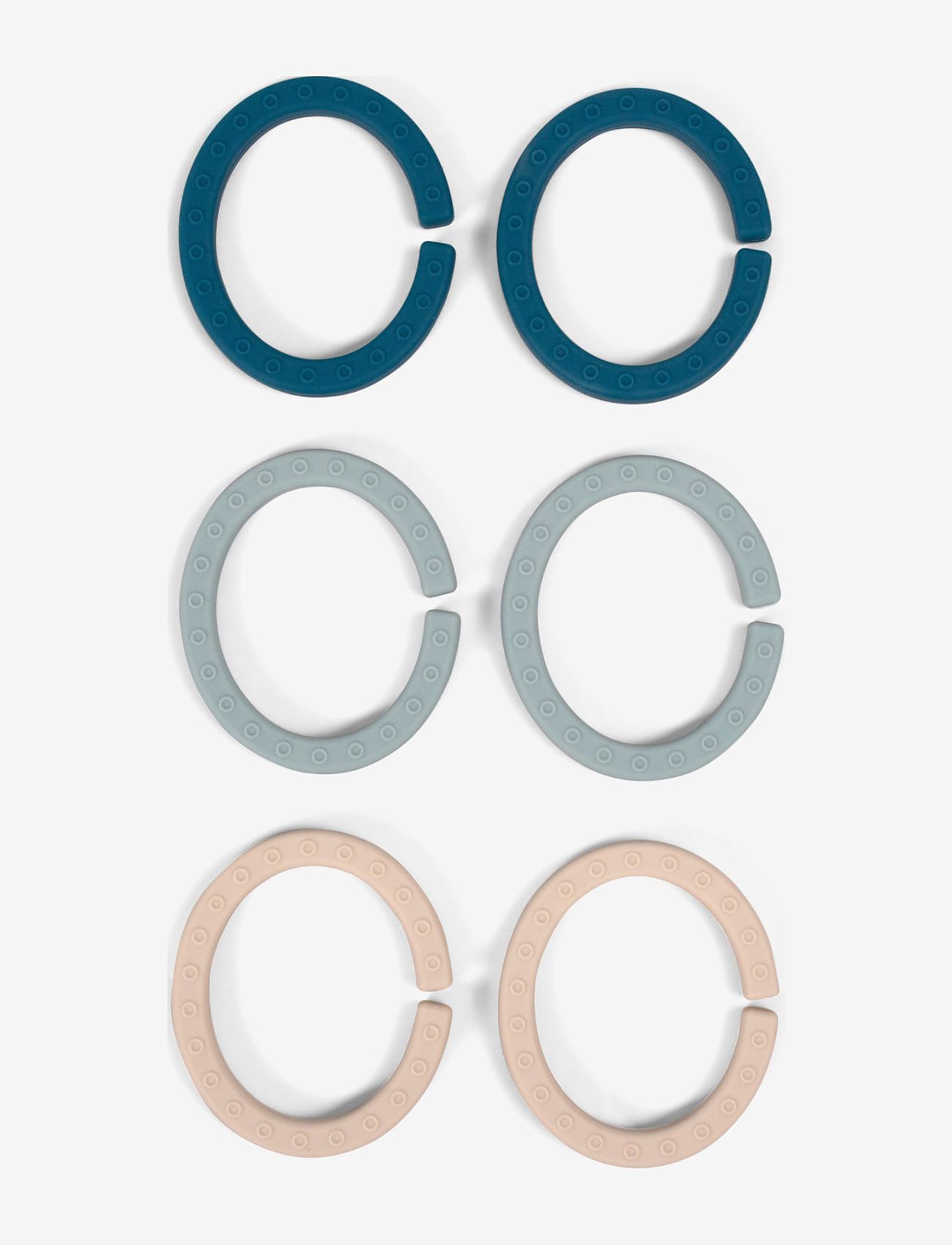 Filibabba - Silikone ophængsringe - Blue - krókar og herðatré - blue - 1