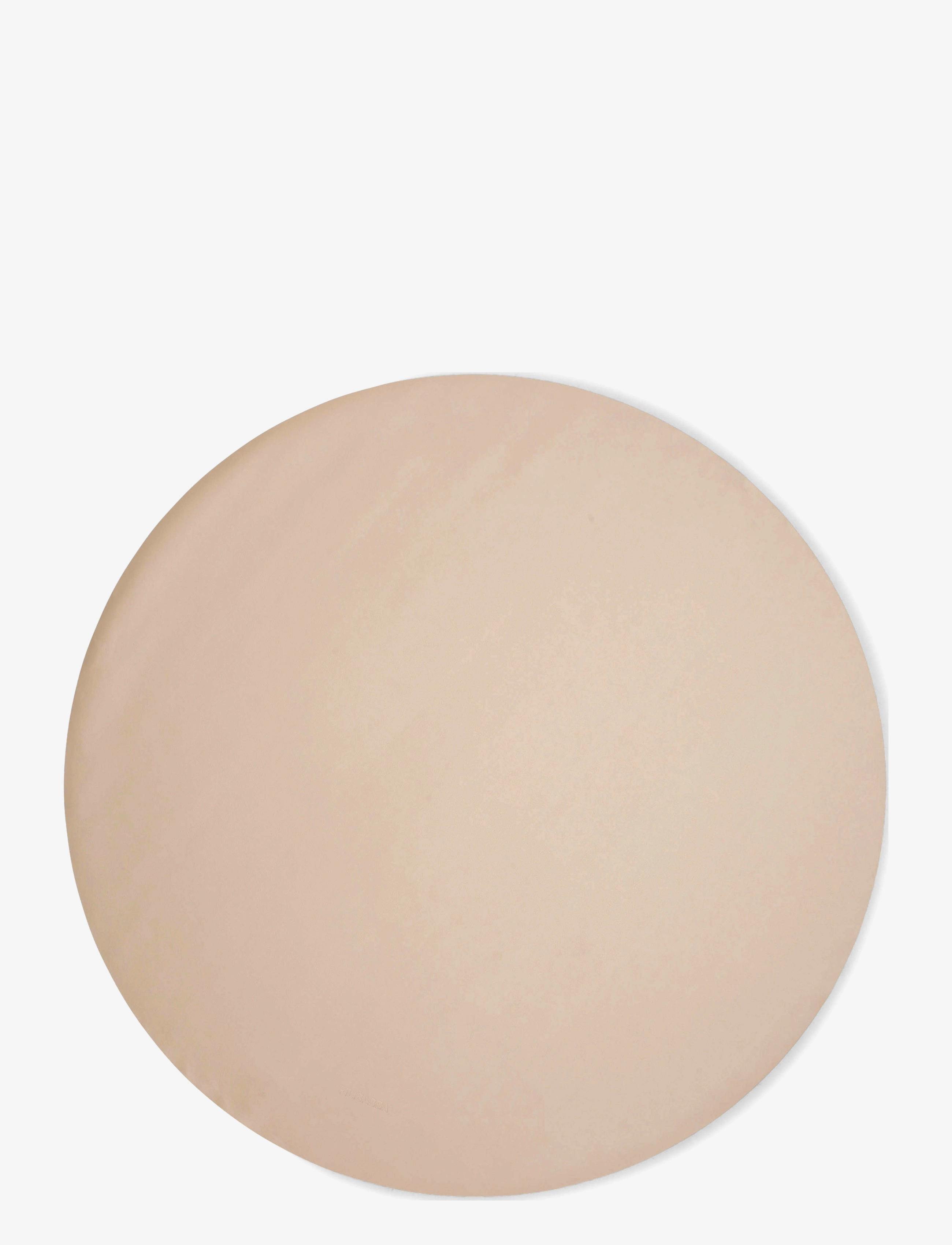 Filibabba - Skridsikkert stoleunderlag i genanvendt PU-læder - Warm Grey - grey - 1