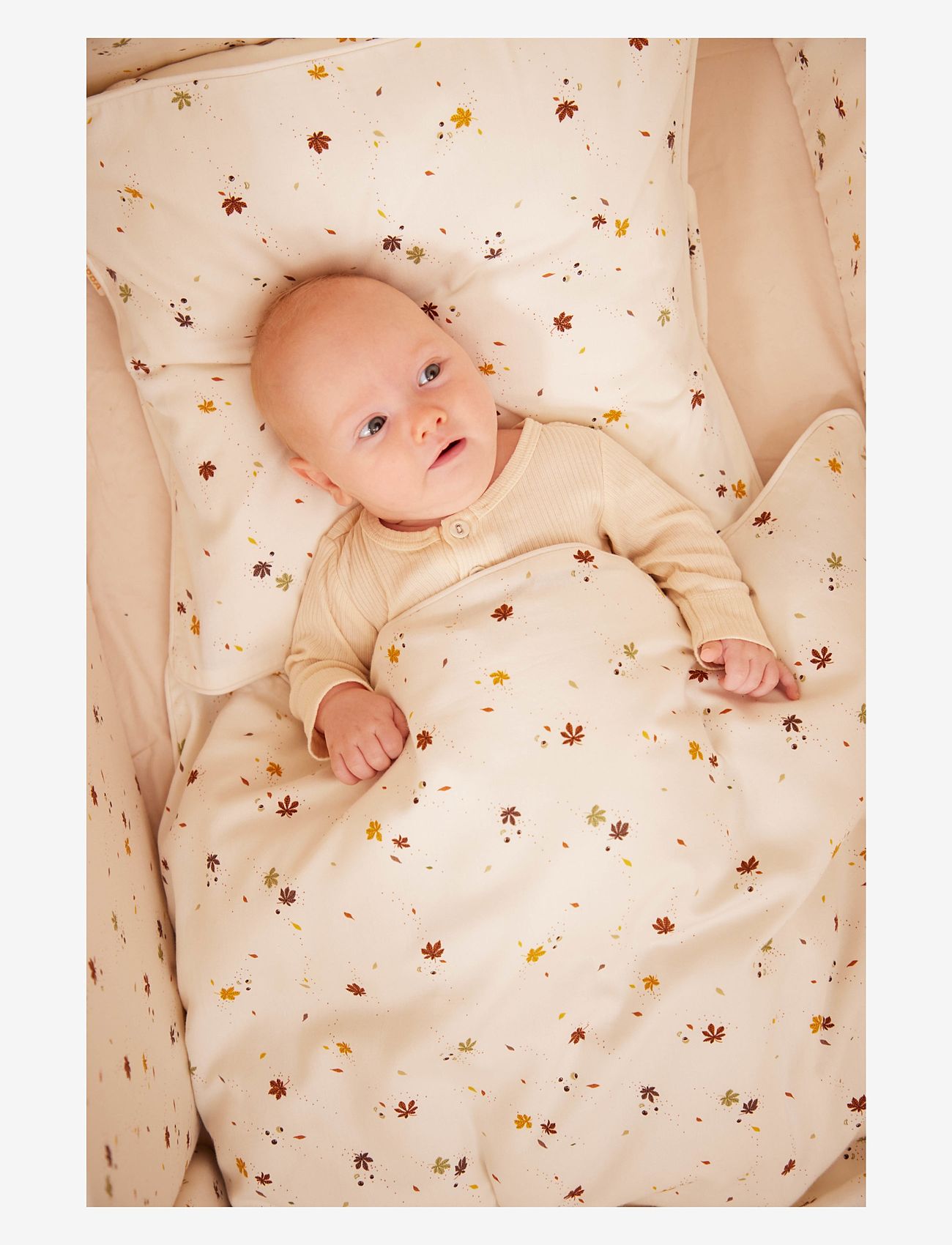 Filibabba - Baby bed linen GOTS - Chestnuts - påslakanset - multi coloured - 2