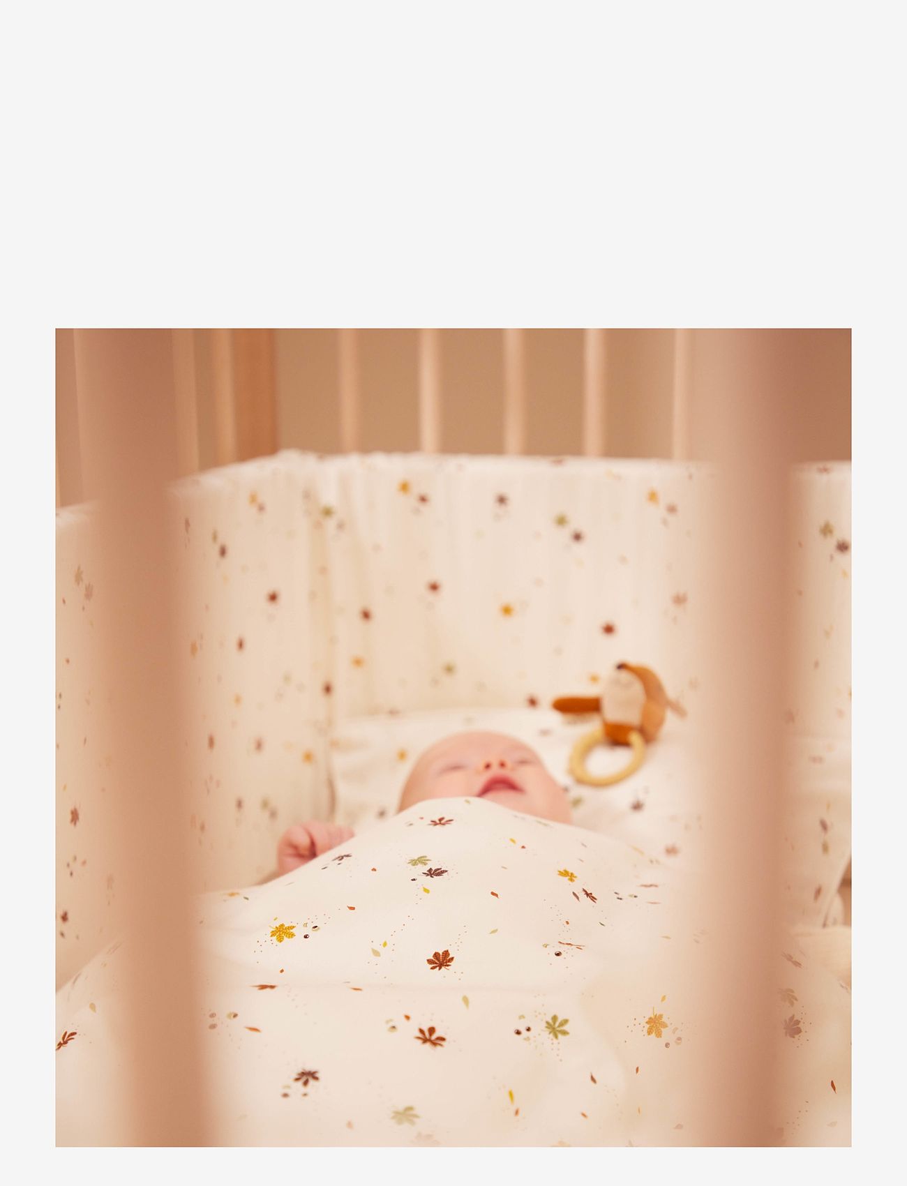 Filibabba - Baby bed linen GOTS - Chestnuts - påslakanset - multi coloured - 3