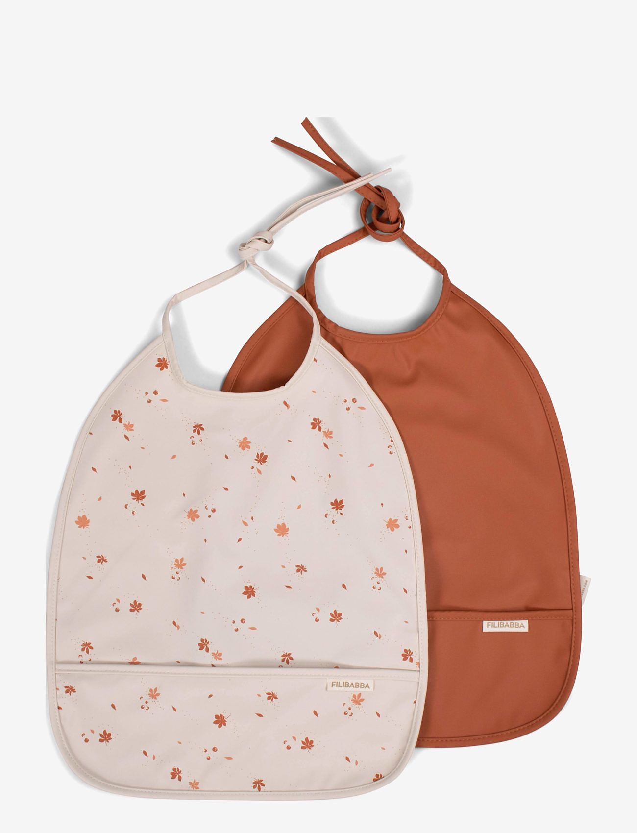 Filibabba - Hagesmæk m. bindebånd 2-pak - Chestnuts - sleeveless bibs - multi coloured - 1