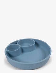 Silicone divided plate - Powder Blue - BLUE