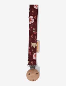 Pacifier holder with velcro closure - Fall Flowers, Filibabba