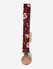 Pacifier holder with velcro closure - Fall Flowers - MULTI COLOURED