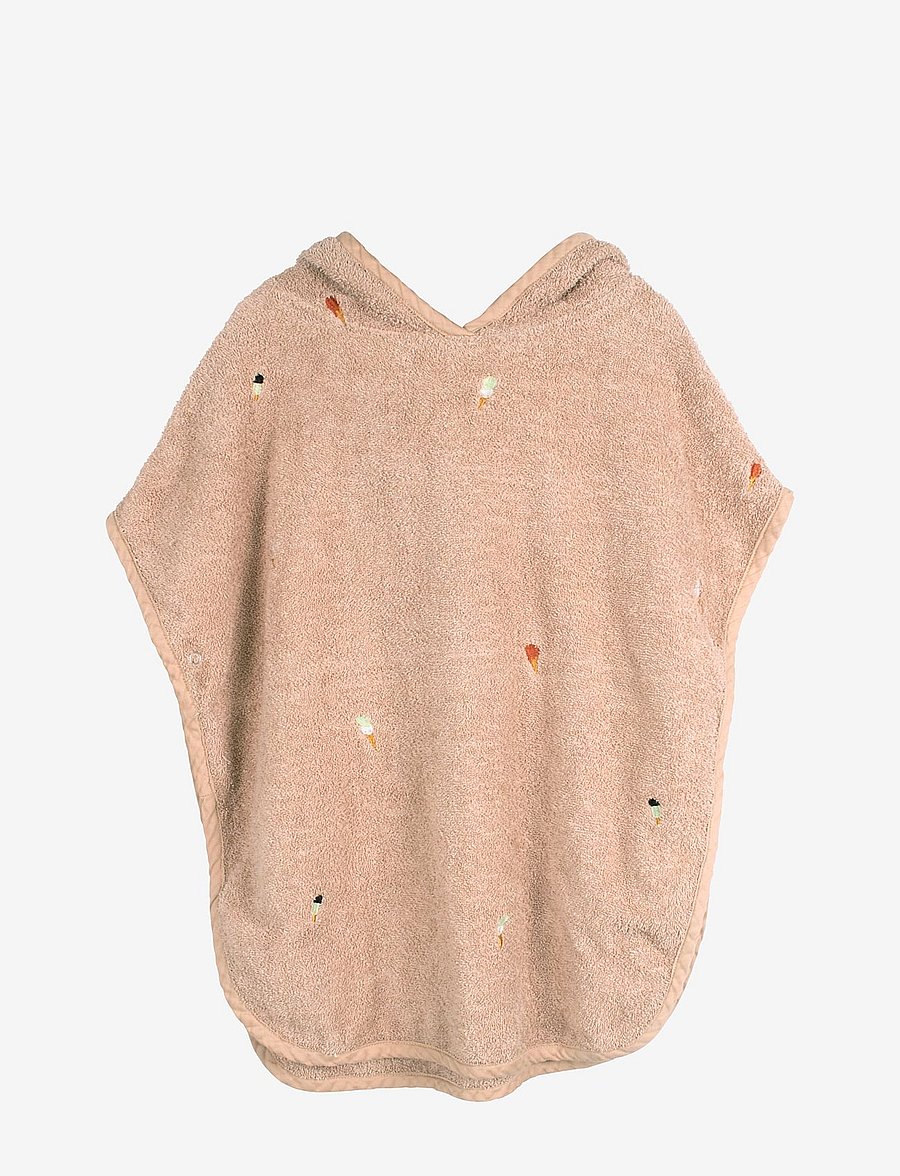 Filibabba - Embroidered beach poncho - Frappé - hommikumantlid - frappÉ - 0