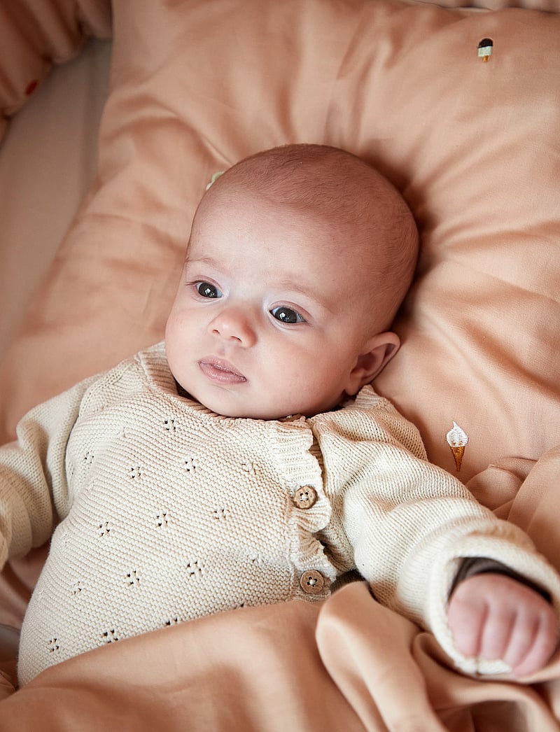 Filibabba - Baby Bedlinen – Embroidered Cool Summer Design – Frappé - bettwäsche-set - frappÉ - 5