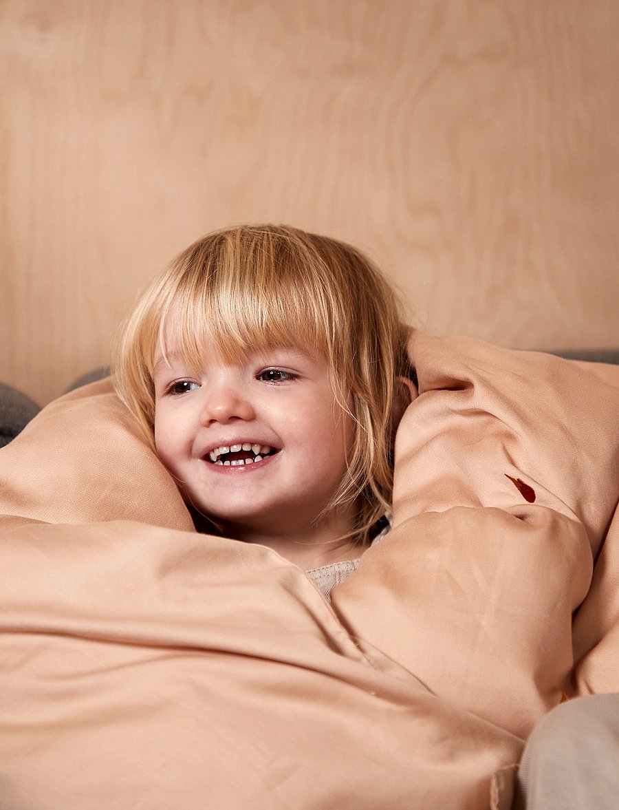 Filibabba - Junior Bedlinen – Embroidered Cool Summer Design – Frapp - bettwäsche-set - frappÉ - 0