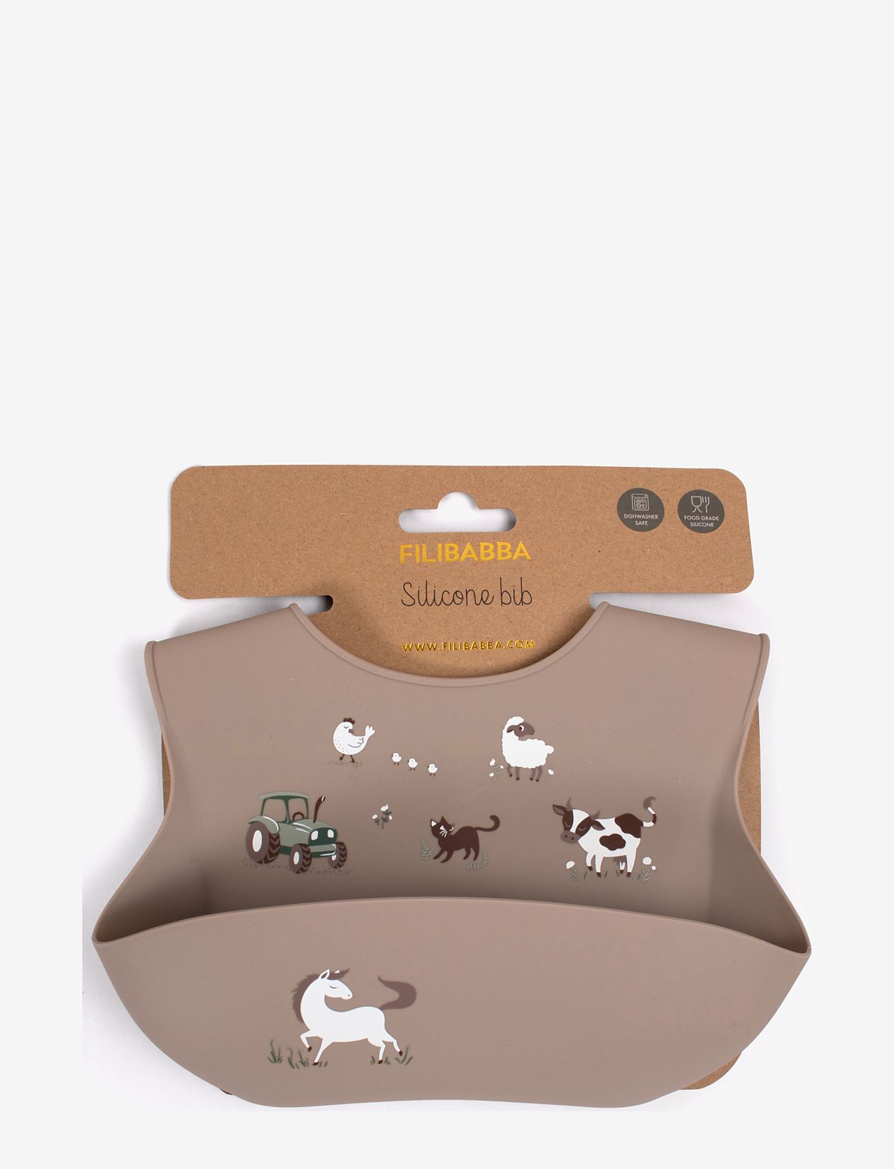 Filibabba - Silikone hagesmæk - Magic Farm - Ärmlösa haklappar - multi coloured - 2