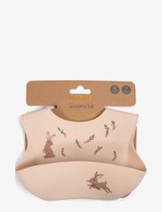 Filibabba - Silicone bib with print - Carrot Thief - lowest prices - multi coloured - 3