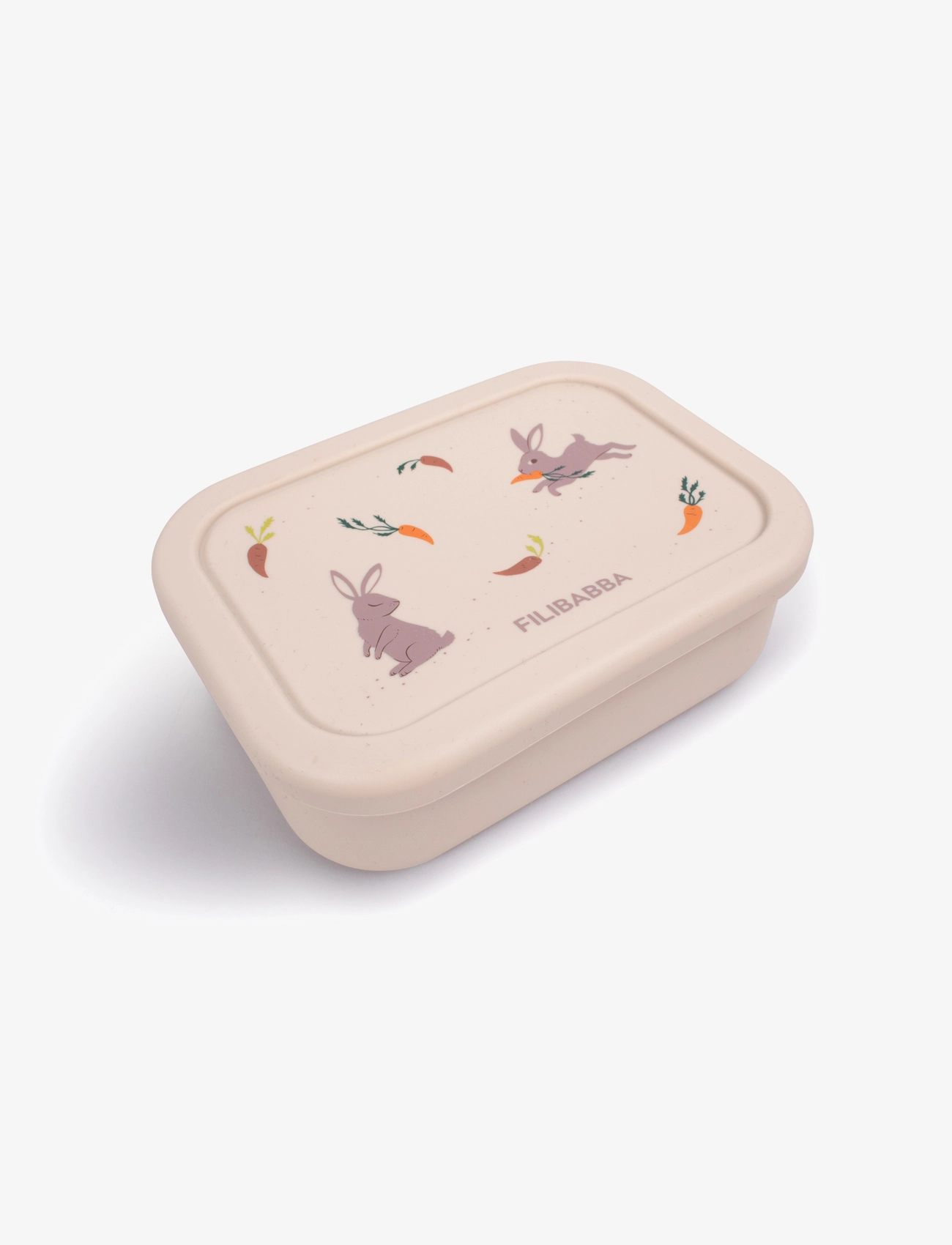 Filibabba Madkasse i silikone - Toasted Almond - 4 for 3 - MULTI COLOURED / pink/rose