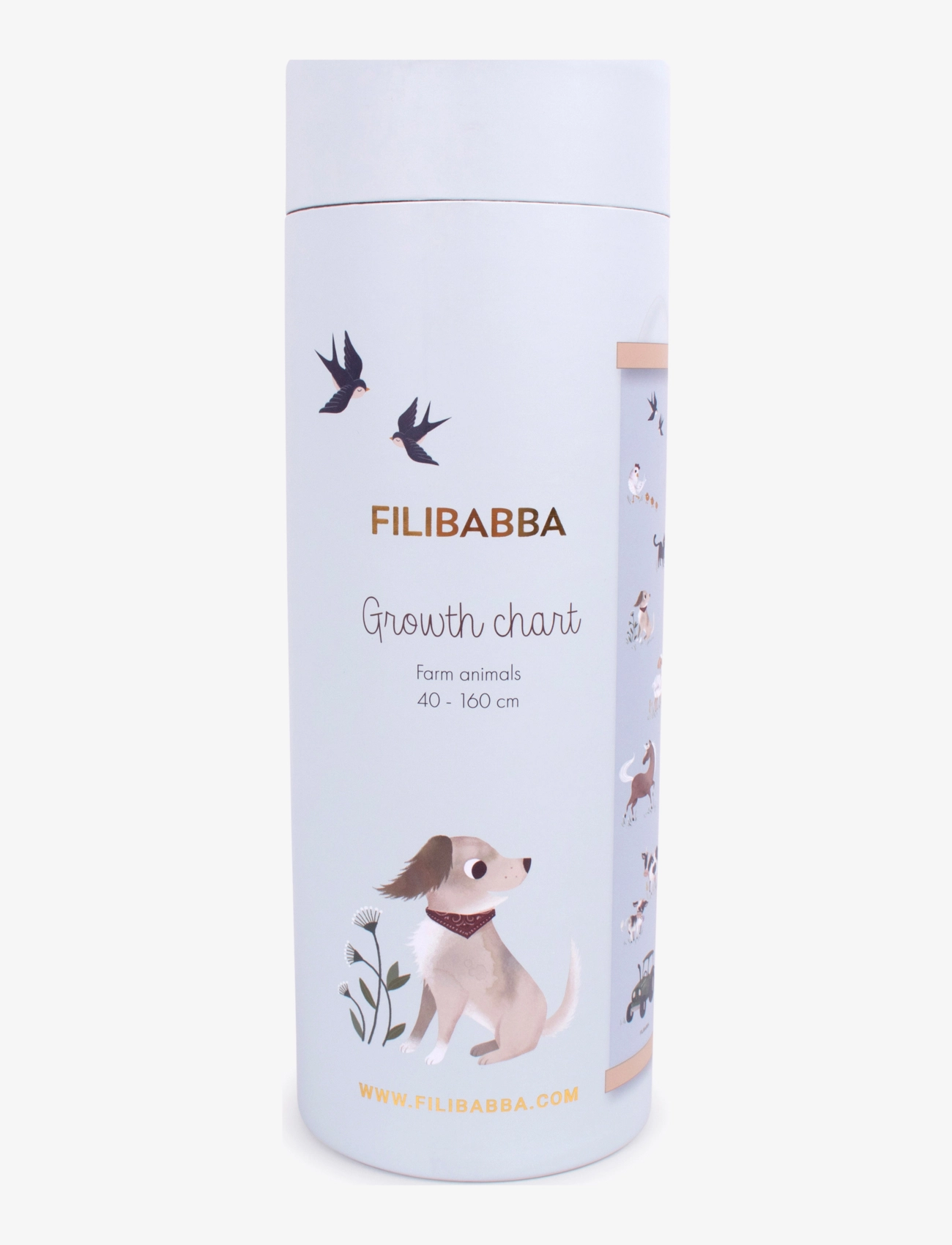 Filibabba - Højdemåler - Bondegårdsdyr - veggskraut - multi coloured - 2