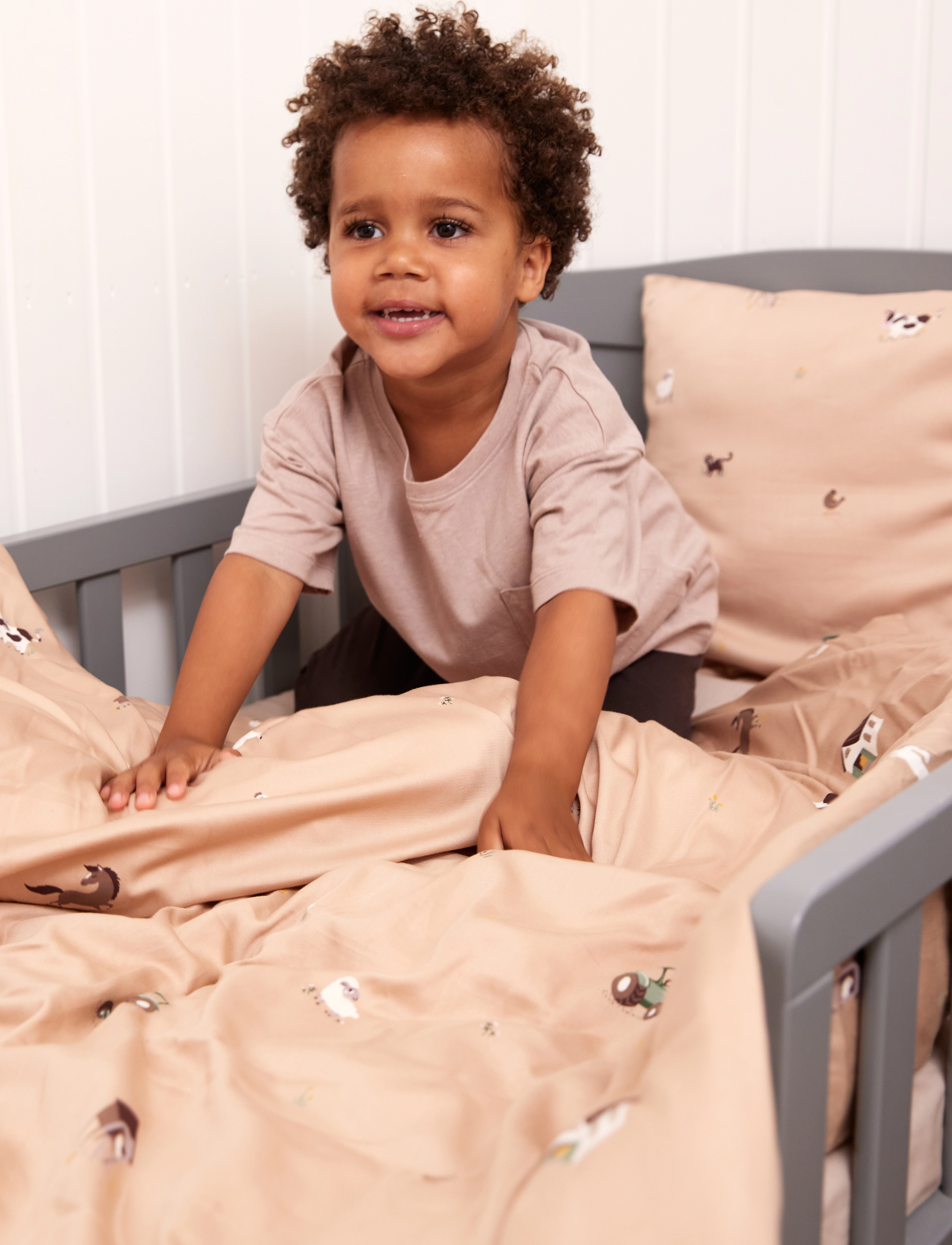 Filibabba - Baby bed linen GOTS - Magic Farm - bed sets - multi coloured - 5