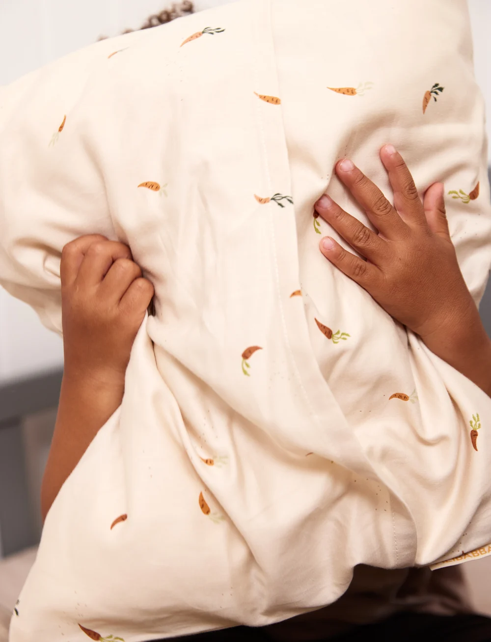 Filibabba - Junior bed linen GOTS - Carrot Thief - sengesæt - multi coloured - 3