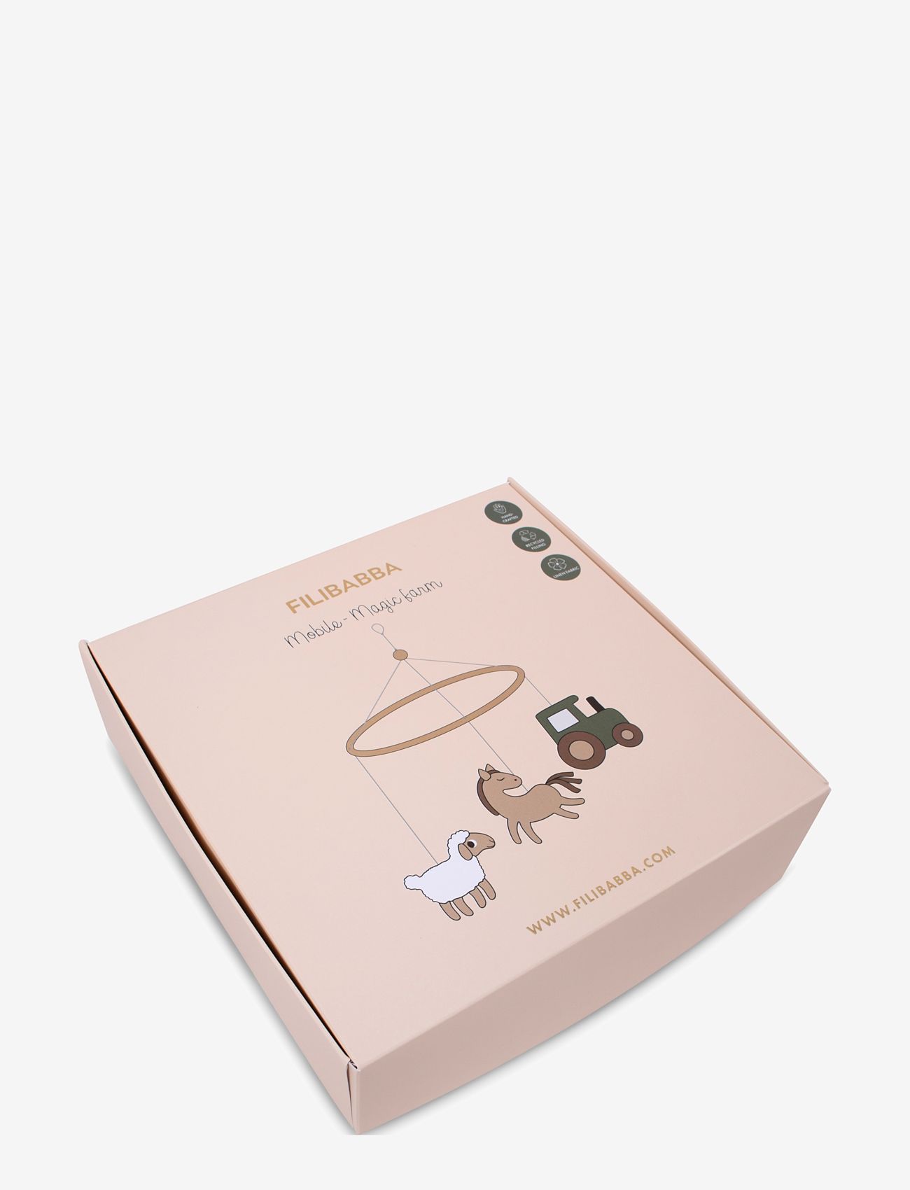 Filibabba - Uro i hør - Magic Farm - sängmobiler - multi coloured - 2