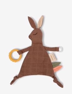 Comfort Blanket with Teether - Bella the bunny, Filibabba