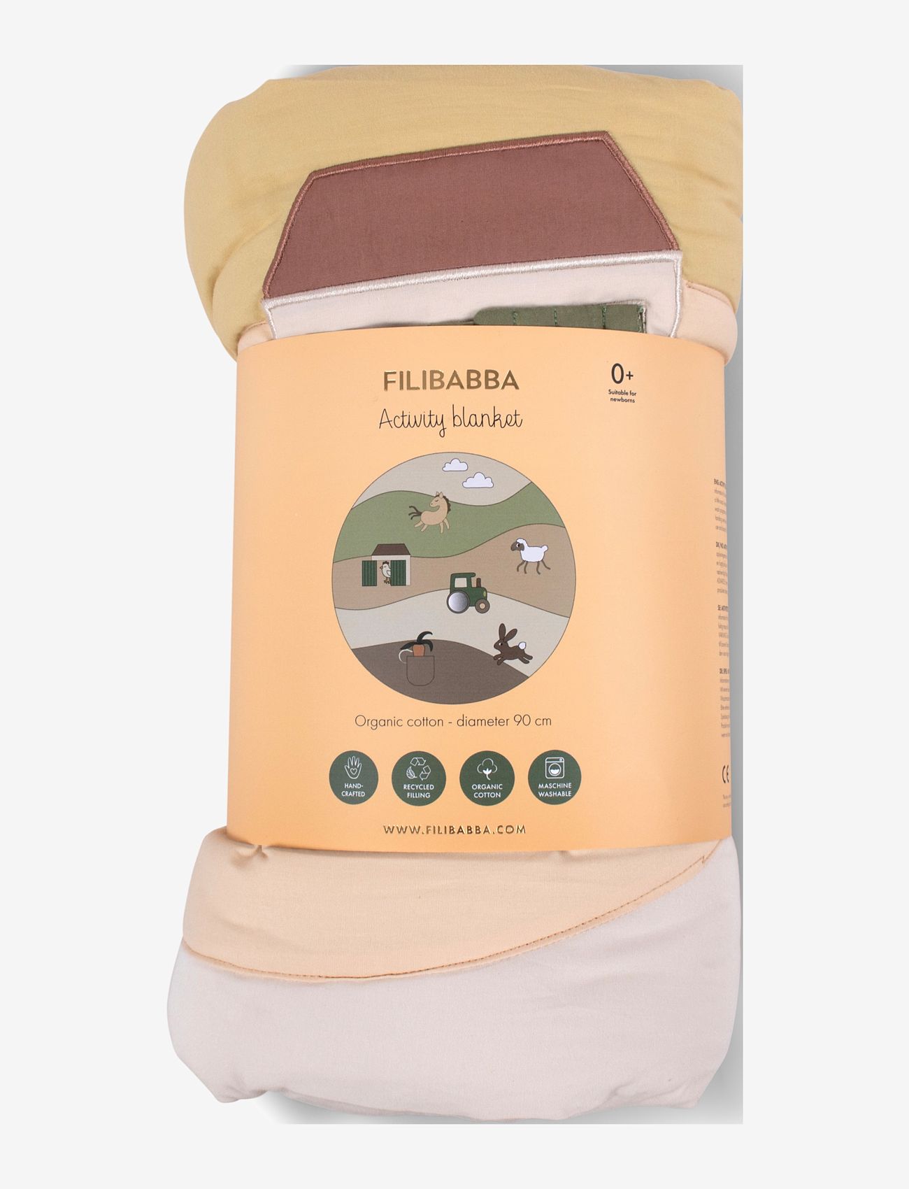 Filibabba - Aktivitetstæppe - Min store bondegård - lekmattor - multi coloured - 2