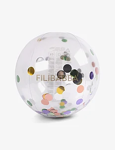 Beach ball Alfie - Rainbow Confetti, Filibabba