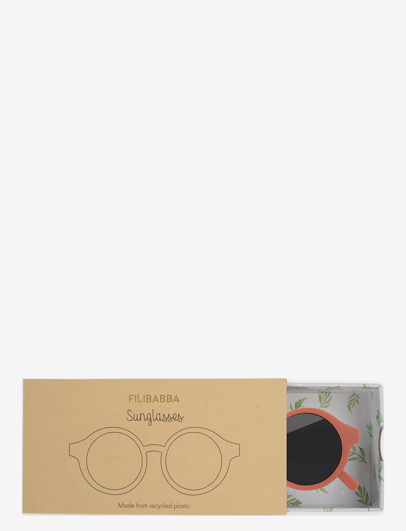 Filibabba - Børnesolbriller i genbrugsplastik 1-3 år - Cayenne - solbriller - red - 4