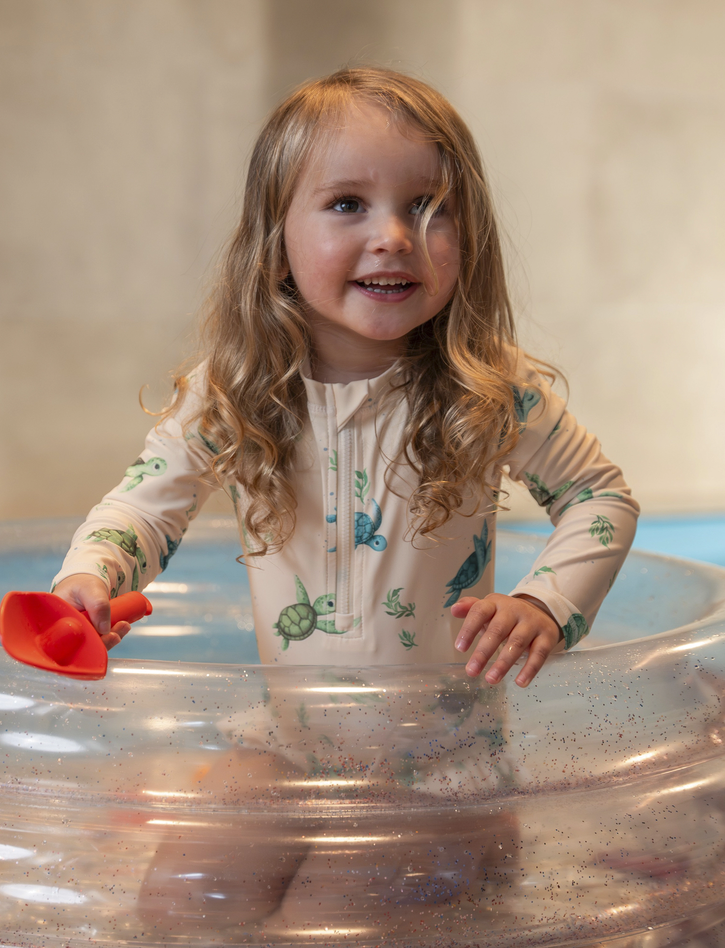 Filibabba Vilje – Uv-Dragt Ls 1-2 År First Swim, 80-92, Uv Clothing, Mehrfarbig/gemustert - Suits, Kinder