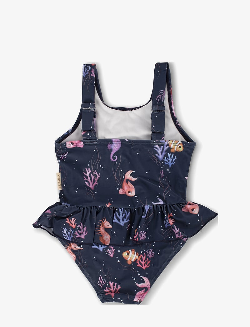 Filibabba - Eva – Badedragt 1-2 år – Rainbow Reef - badeanzüge - blue - 2