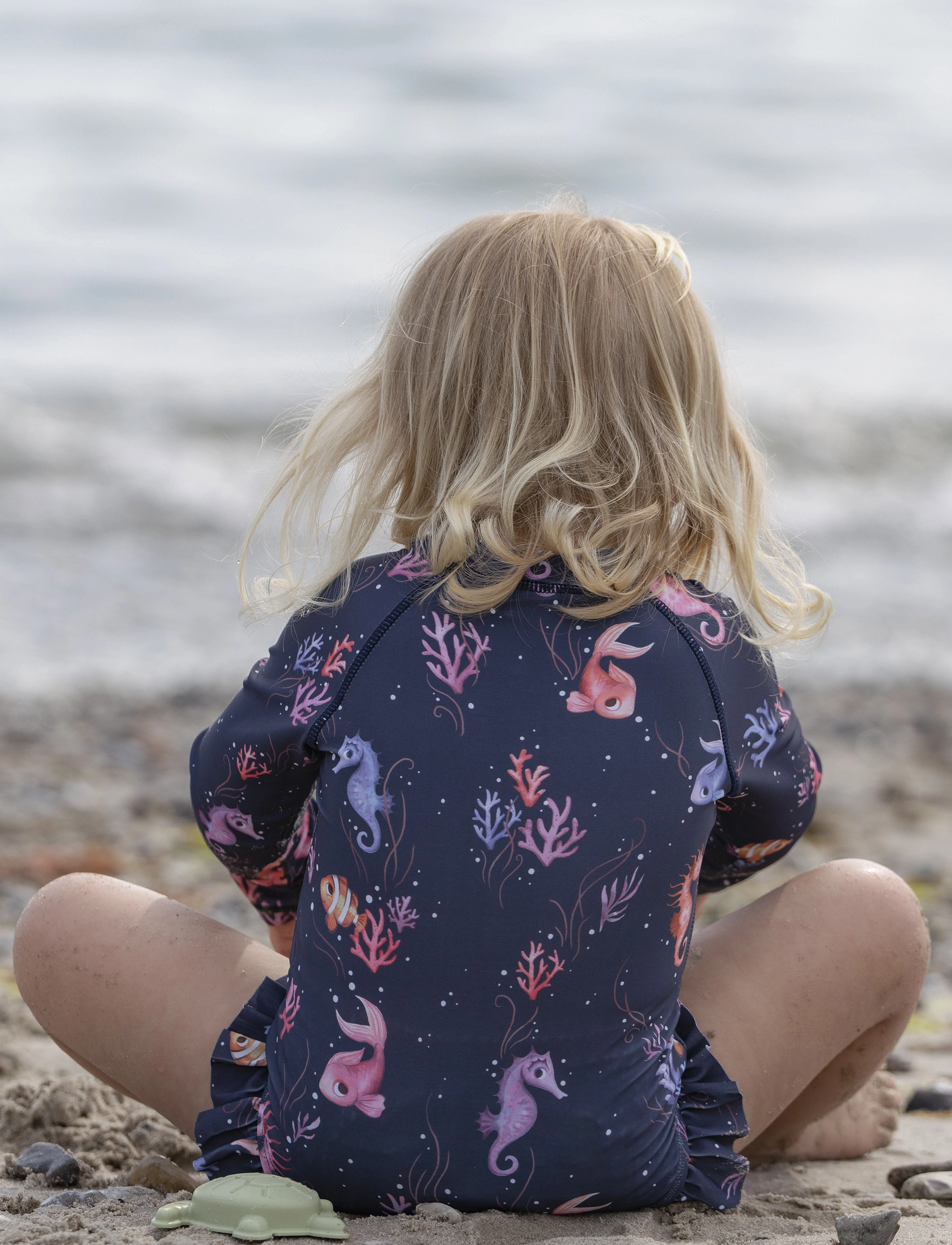 Filibabba - Vilje – UV-dragt LS 1-2 år – Rainbow Reef - sundföt - blue - 4
