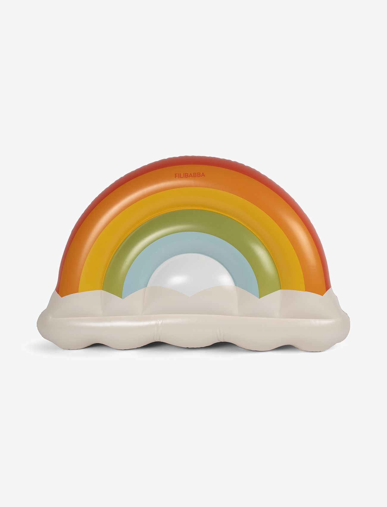 Filibabba - Bademadras - Farverig regnbue - schwimmringe & luftmatratzen - multicolor - 0