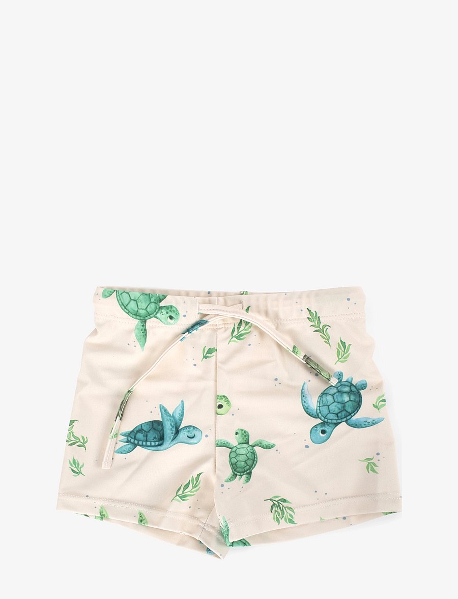 Filibabba - Orla – Badeshorts 3-4 år – First Swim - badehosen - beige - 1