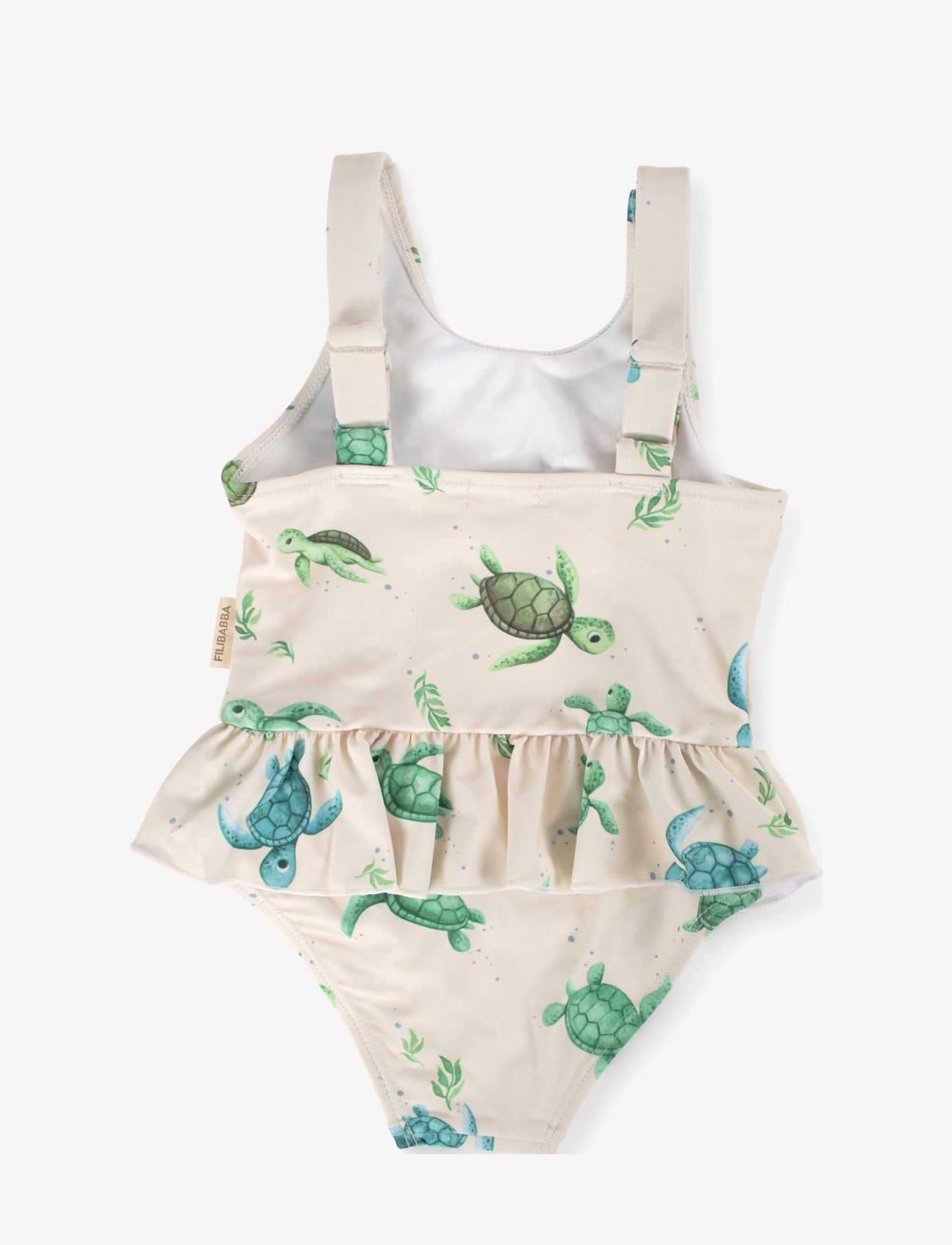 Filibabba - Eva – Badedragt 3-4 år – First Swim - badedragter - beige - 2
