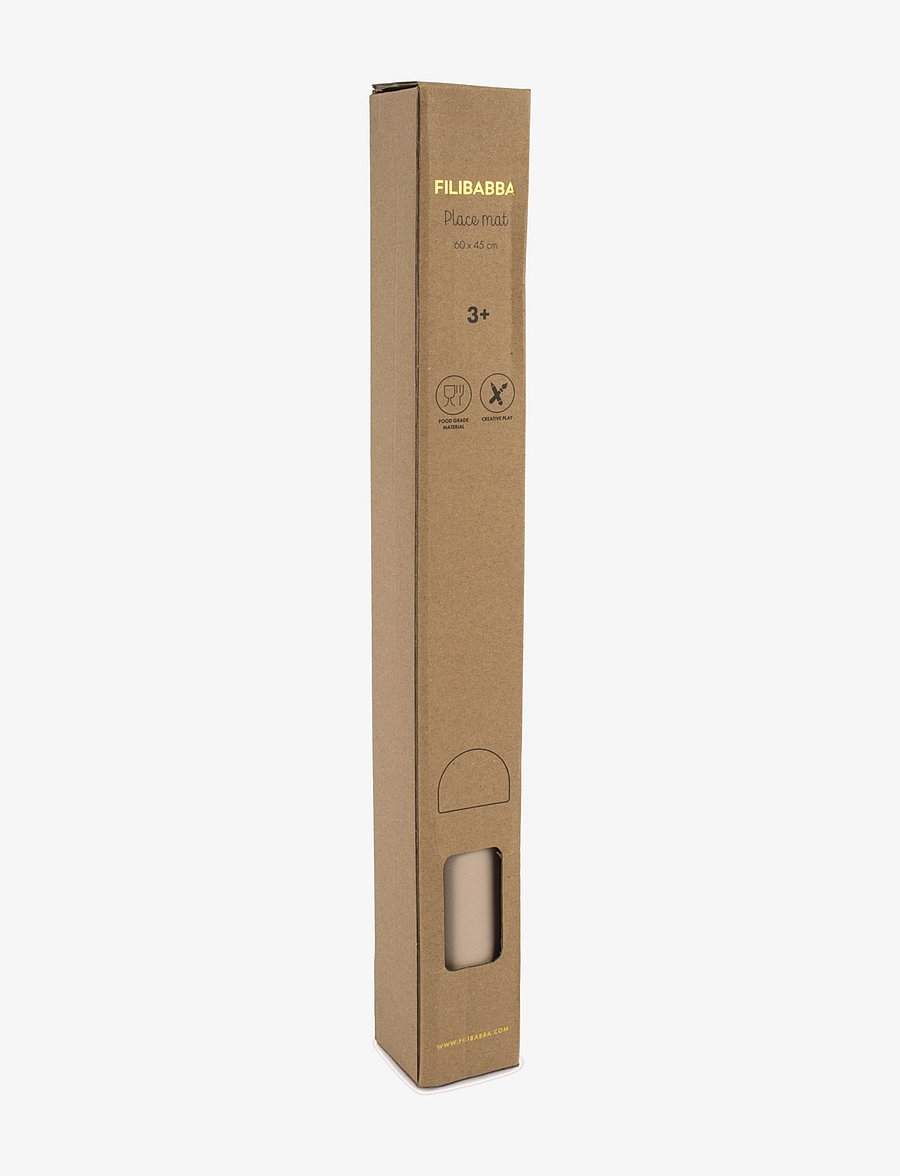 Filibabba - Dækkeserviet - Warm Grey - beige - 2