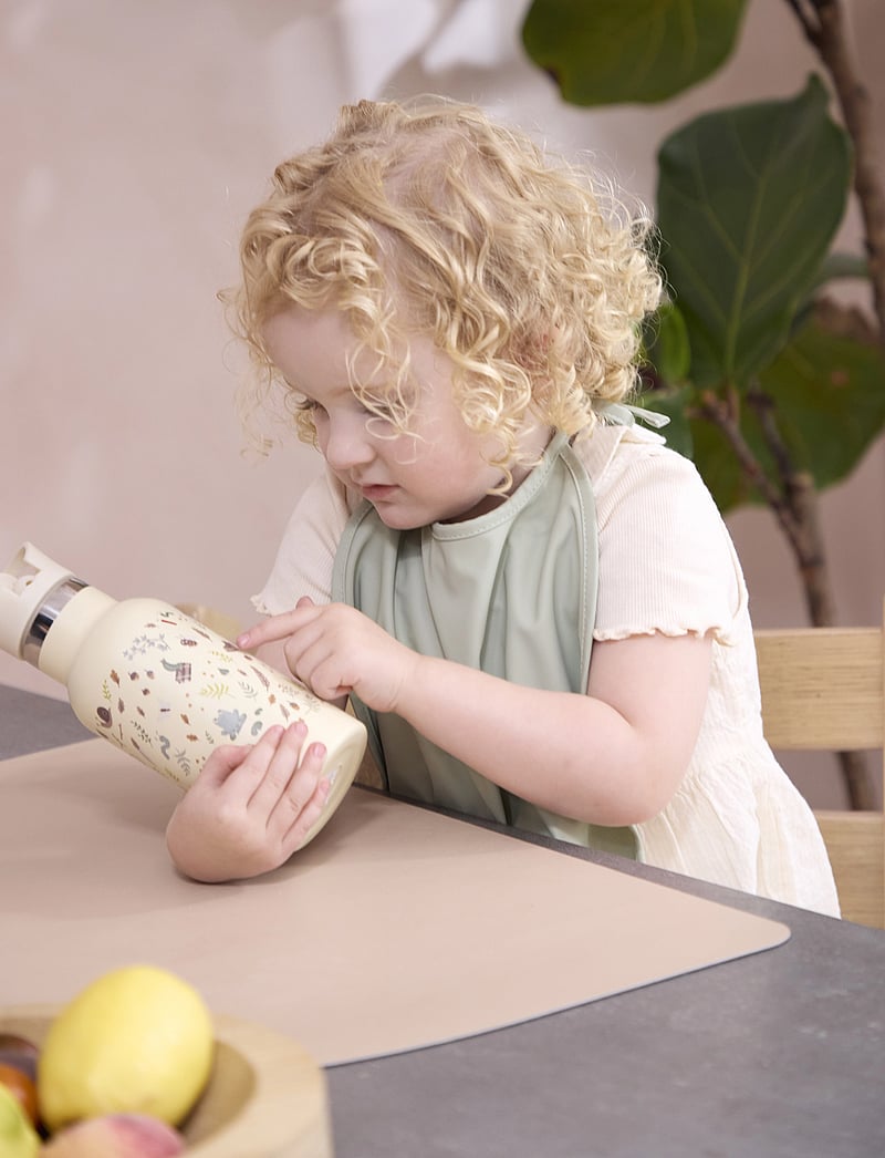 Filibabba - Dækkeserviet - Warm Grey - deckchen - beige - 4