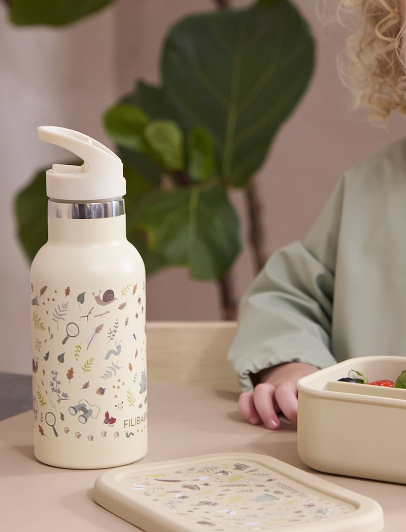 Filibabba - Drikkeflaske i rustfrit stål - Little Wonders - wasserflaschen - white - 5