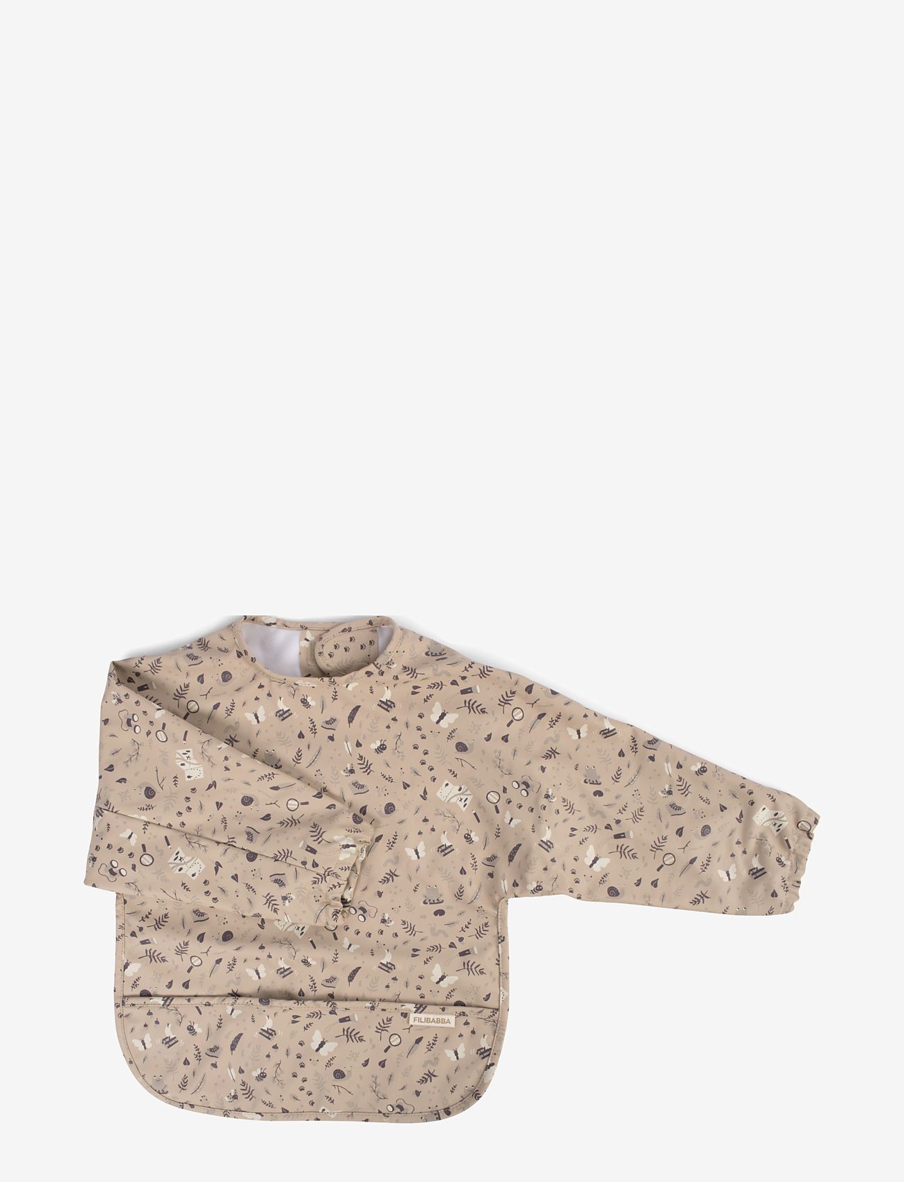 Filibabba - Hagesmæk m. ærmer - Little Wonders - beige - 1