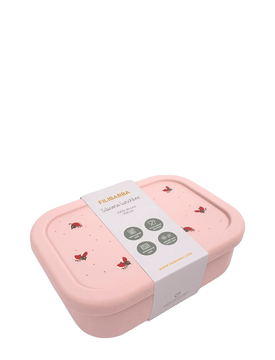 Filibabba - Madkasse i silikone - Lucky - lõunasöögikarbid - beige - 3