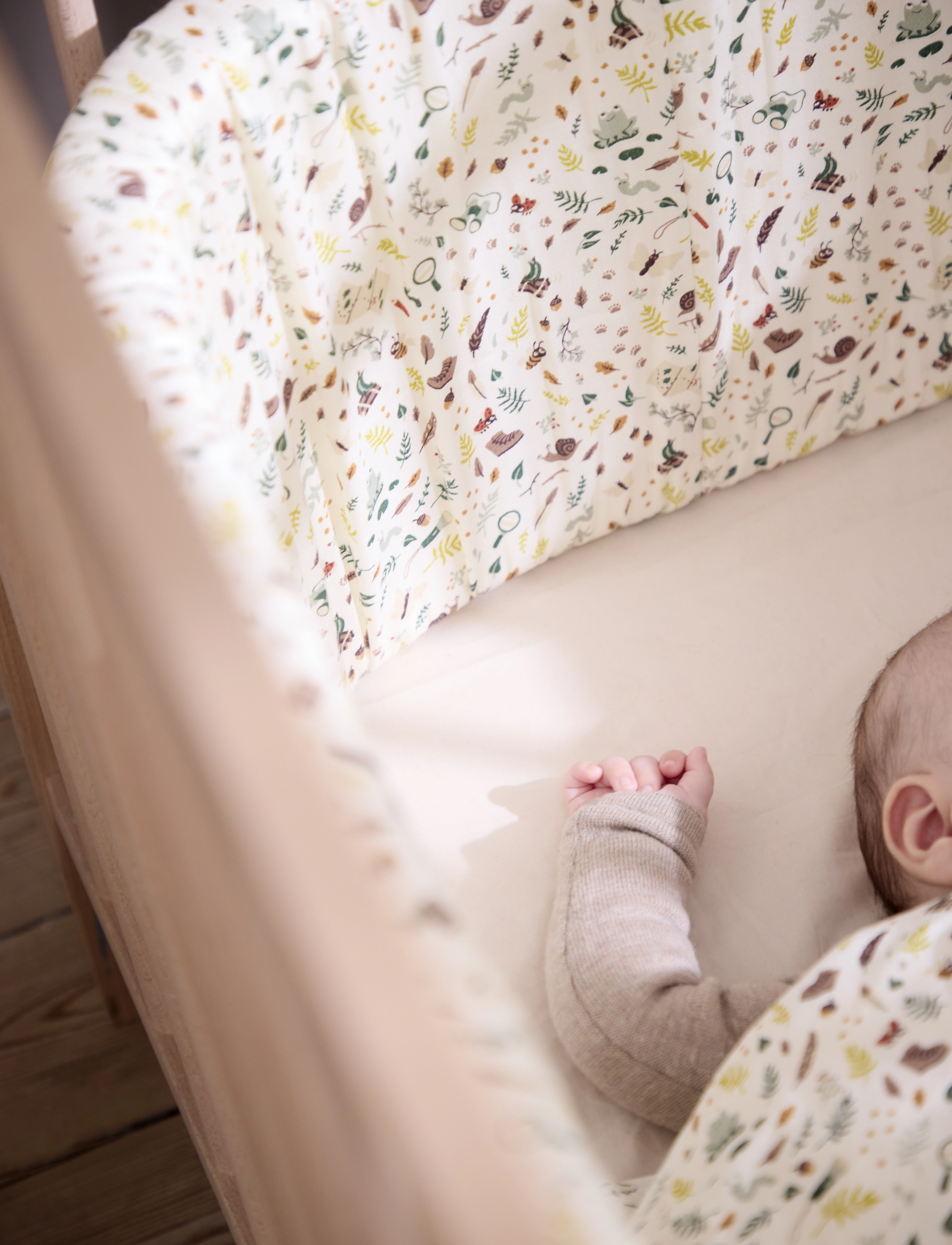 Filibabba Sengerand Little Wonders, One Size, Baby Beds & Accessories, Mehrfarbig/gemustert - Bed Bumper, Kinder