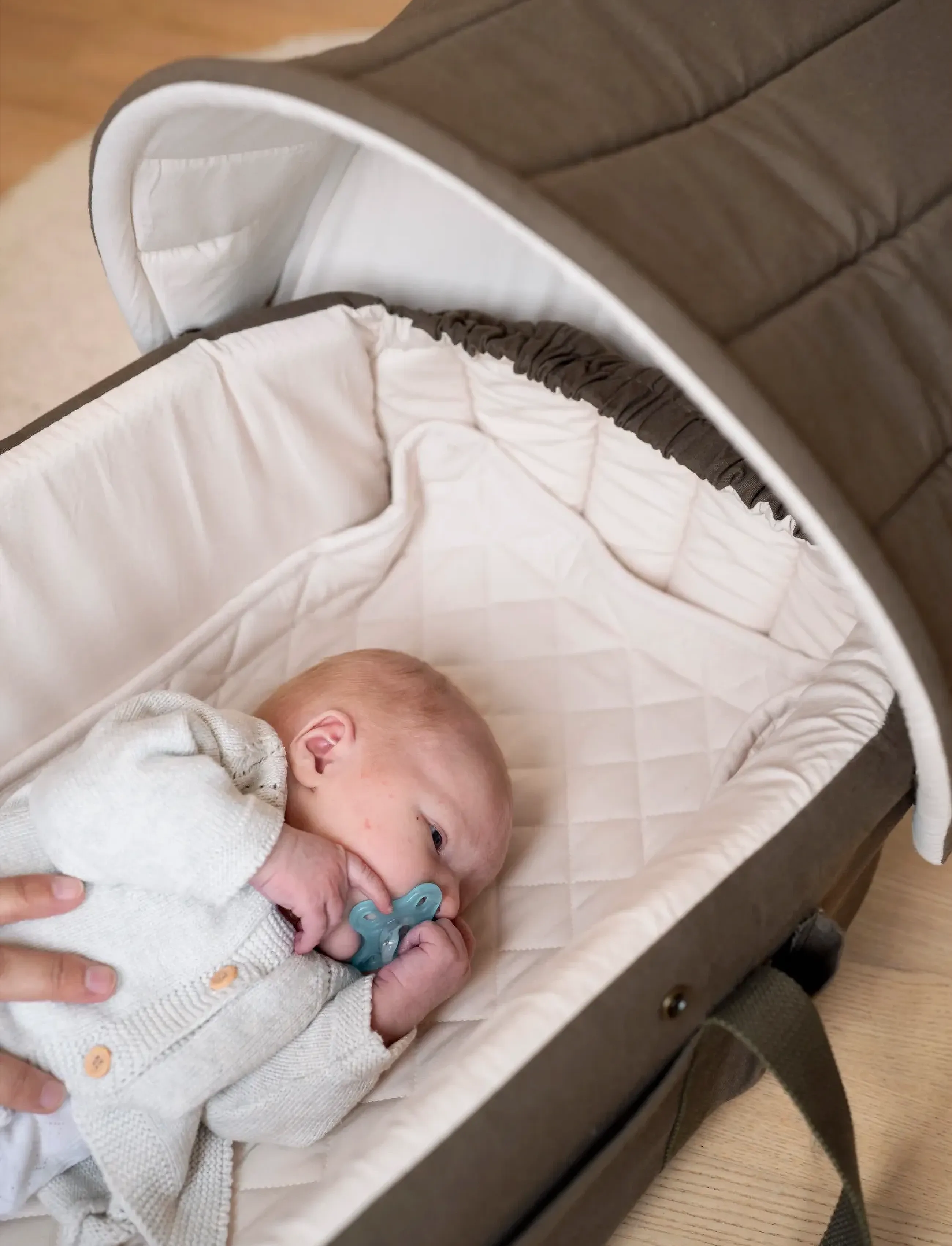 Filibabba Frida Swift Lift 2.0 - Olive, One Size, Khaki green, Baby-Søvn > Babynests, Børn
